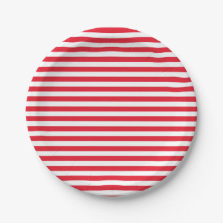 Rood Wit & Blauw Plezierige Patriottische Viering Papieren Bordje