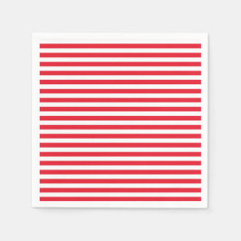 Rood Wit & Blauw Plezierige Patriottische Viering Servet