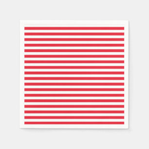 Rood Wit & Blauw Plezierige Patriottische Viering Servet