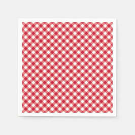 Rood Wit & Blauw Plezierige Patriottische Viering Servet