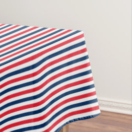 Rood Wit & Blauw Plezierige Patriottische Viering Tafelkleed
