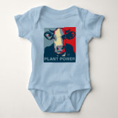  Rood Wit Blauw Pop Art Koe Jumper Romper (Voorkant)