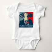 Rood Wit Blauw Pop Art Koe Jumper Romper (Voorkant)