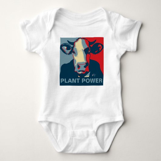  Rood Wit Blauw Pop Art Koe Jumper Romper (Voorkant)