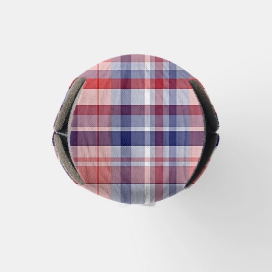 Rood, wit, blauw preppy Madras Pset Flesjeskoeler (Bodem)