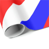 Rood Wit Blauw - Rusland Vlag Cadeaupapier (Rol Hoek)