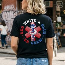 Rood Wit Blauw SE-team Patriottische Verpleegster