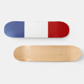 Rood wit blauw skateboard (Horizontaal)
