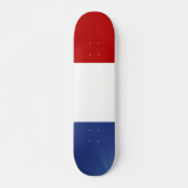 Rood wit blauw skateboard (Voorkant)