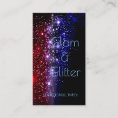 Rood Wit & Blauw Sparkle Visitekaartje 2 (Voorkant)