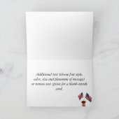Rood Wit & Blauw Stervormige Fotolijst Kaart (Binnen)