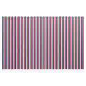 Rood Wit & Blauw Stripes (kleinschalig) Stof (Yard (91,4 cm))