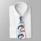 Rood, Wit & Blauw - Stropdas (Gebonden)