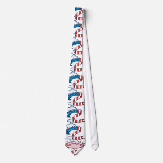 Rood, Wit & Blauw - Stropdas (Voorkant)