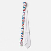 Rood, Wit & Blauw - Stropdas (Achterkant)