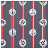 Rood wit blauw stuurwiel stof (Swatch)