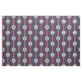 Rood wit blauw stuurwiel stof (Fat Quarter)