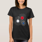 Rood, wit, blauw t-shirt (Voorkant)