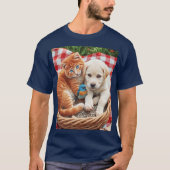 Rood, wit, blauw t-shirt (Voorkant)