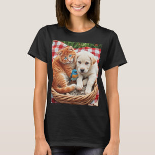 Rood, wit, blauw t-shirt