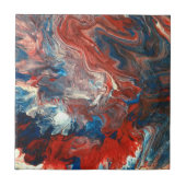 Rood, wit, blauw tegeltje (Voorkant)