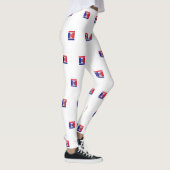 Rood Wit Blauw USA Leggings (Rechts)