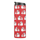 ROOD WIT BLAUW VAKANTIE POLAR BEER FAMILIE THERMOSBEKER (Geroteerd rechts)