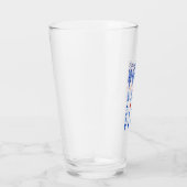 Rood, wit, blauw, vlag, sterren, pijlen, 4 juli glas (Rechts)