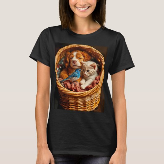 Rood Wit & Blauw - Vrienden voor altijd T-shirt (Voorkant)