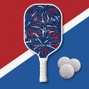 Rood, Wit, Blauw Vuurwerk van de V.S., 4 Juli Doua Pickleball Paddle