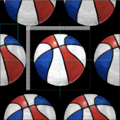 Rood Wit Blauw Weefsel Stof (Delen)