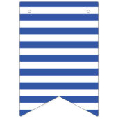 Rood/wit/blauw/wit gestreept vlaggetjes (Derde vlag)