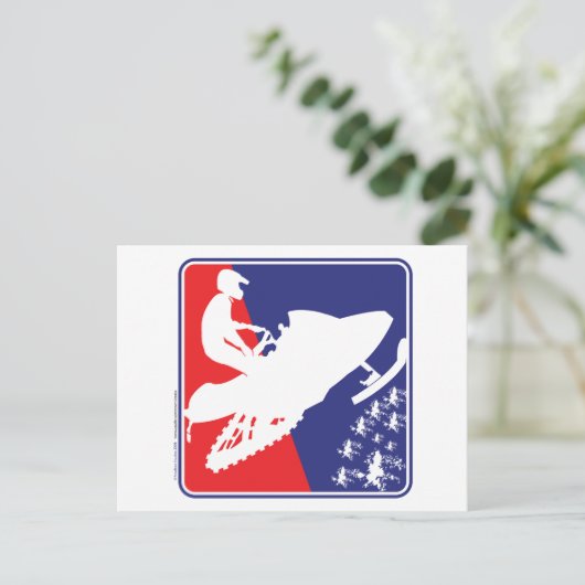 rood-wit-blauw-zeeslep briefkaart (Staand voorkant)