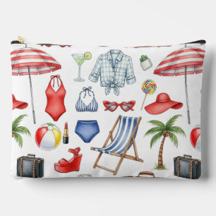 ROOD WIT BLAUW ZOMERVAKANTIE ARTIKELEN ETUI