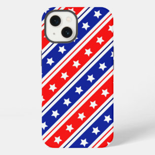 Rood Wit Blauwe Sterren en Strepen iPhone 13 Hoesje