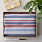 Rood wit blauwe streep tissuepapier (Geschenk)