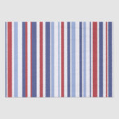 Rood wit blauwe streep tissuepapier (Voorkant)