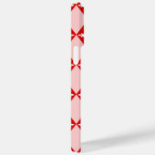 Rood & Wit Bloemendiamanten Case-Mate iPhone Case (Achterkant / Rechts)