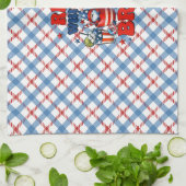 Rood Wit & Brew Theedoek (Gevouwen)