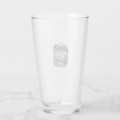 Rood Wit & Brouwsels Patriottisch Bier T-Shirt Ont Glas (Achterkant)