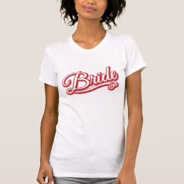 Rood & Wit Bruid T-shirt