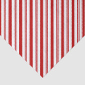 Rood & Wit Candy Cane Stripes (op grote schaal) Tissuepapier (Detail)