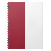 Rood & Wit CUSTOM Notitieboek (Voorkant)