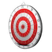Rood wit dartbord (Voorkant Rechts)