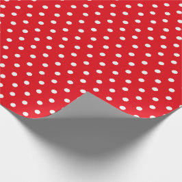 Rood & Wit Dotty Wrapping Papier Gift Wrap