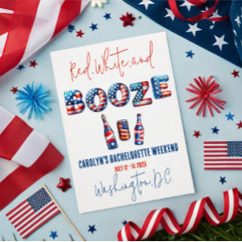 Rood, Wit & Drank, Patriottisch Afscheid Feestje v Kaart