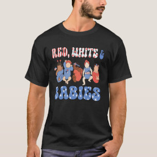 Rood Wit en Baby's Arbeid En Verloskundige 4e T-shirt