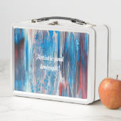  rood wit en blauw abstract lunchbox (In situ)