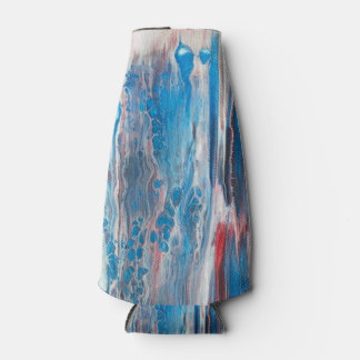 Rood Wit en Blauw Abstracte Fleskoelers Flesjeskoeler