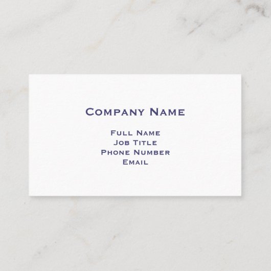 Rood, wit en blauw-Amerikaans Visitekaartje (Achterkant)